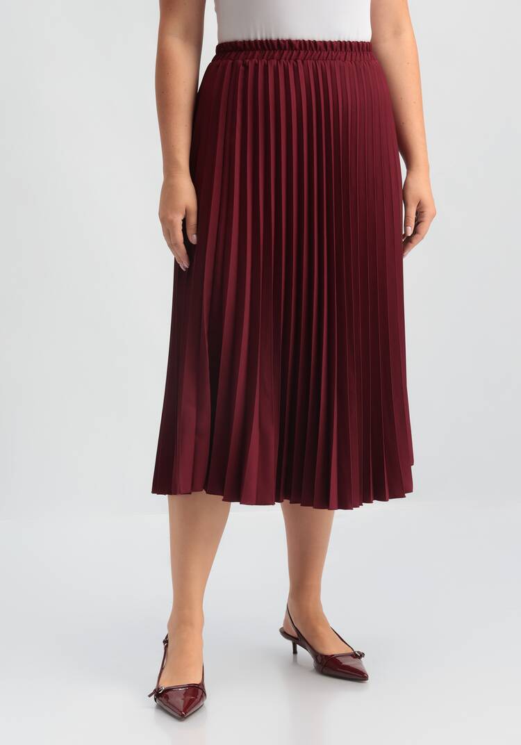 Юбка свободного кроя плиссированная шир.  750, рис. 4