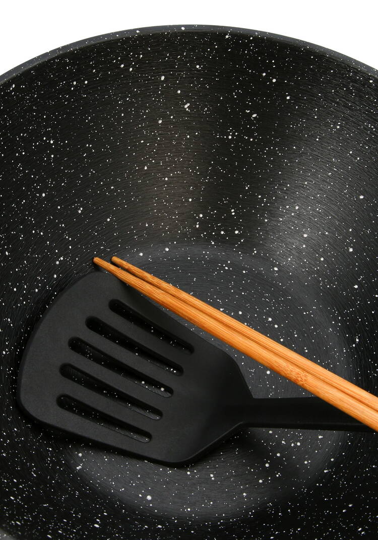 Казан чугунный с крышкой Шафран шир.  750, рис. 6