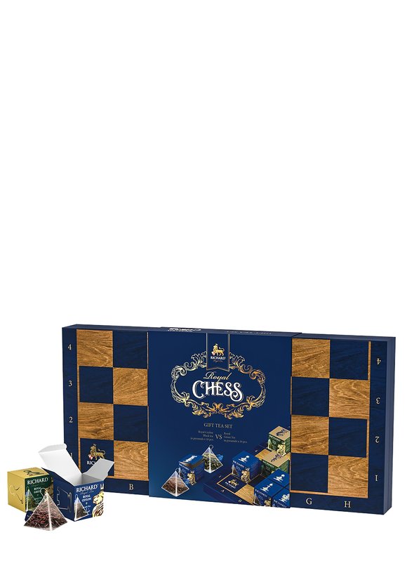Чай Richard Королевские шахматы ассорти шир.  580, рис. 1