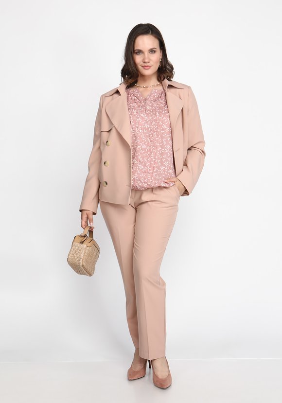 Блуза Свободное время шир.  580, рис. 7