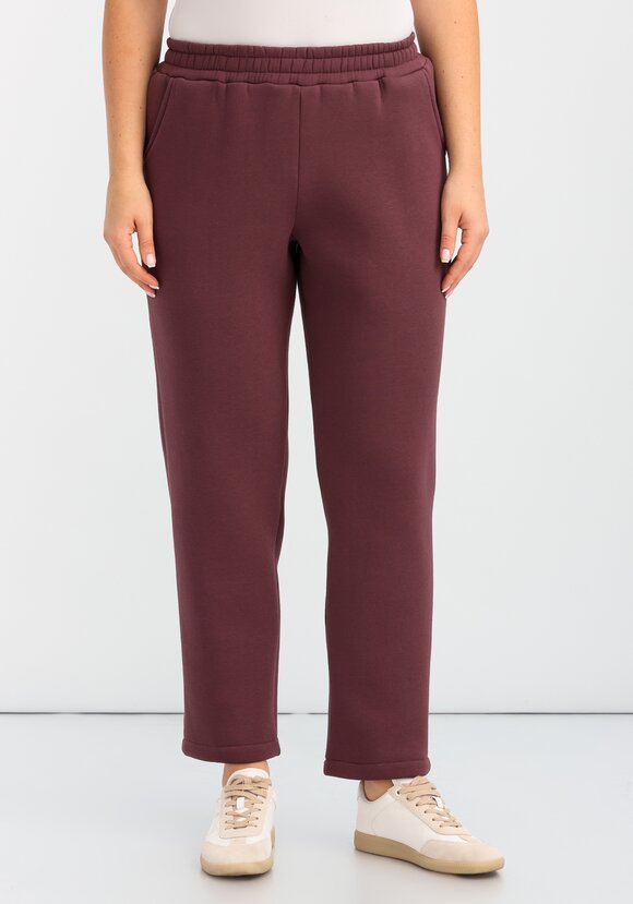 Брюки прямые утеплённые шир.  580, рис. 4