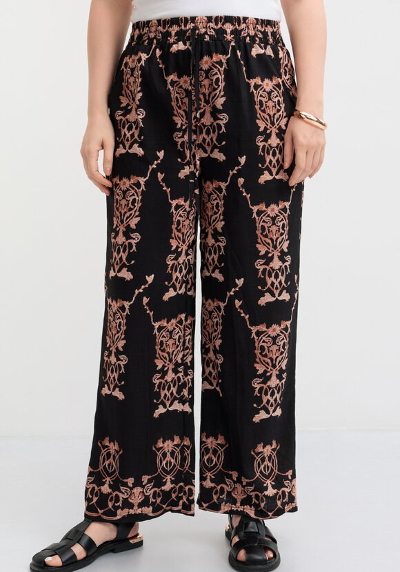 Брюки Арабская ночь шир.  580, рис. 4