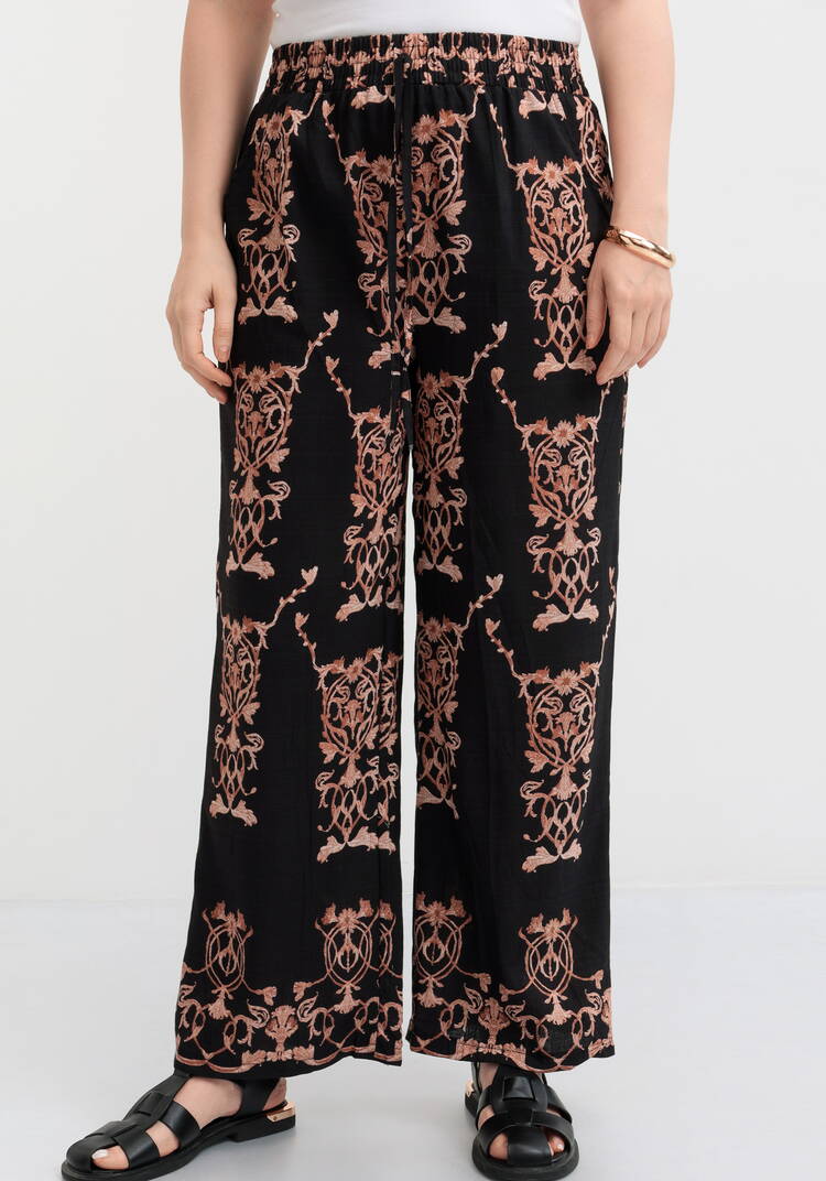 Брюки Арабская ночь шир.  750, рис. 4