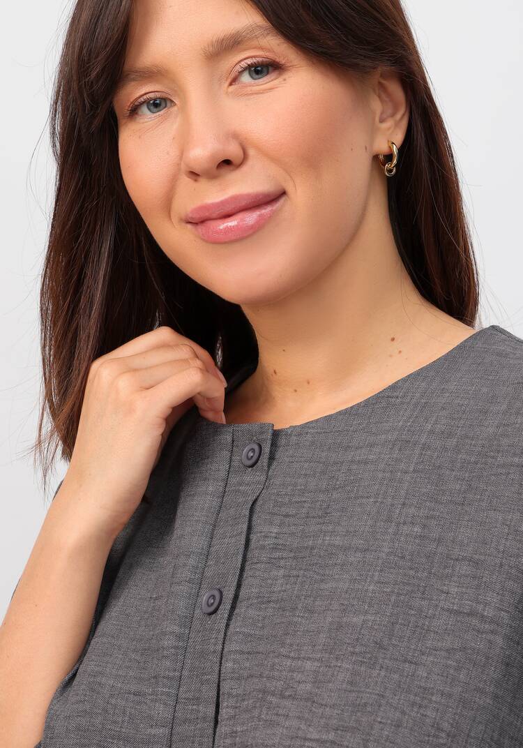 Кардиган на пуговицах с кулиской по талии шир.  750, рис. 55