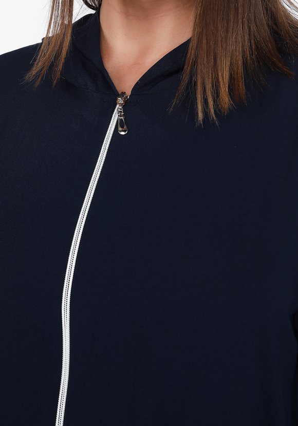 Жакет из вискозы на молнии шир.  580, рис. 20