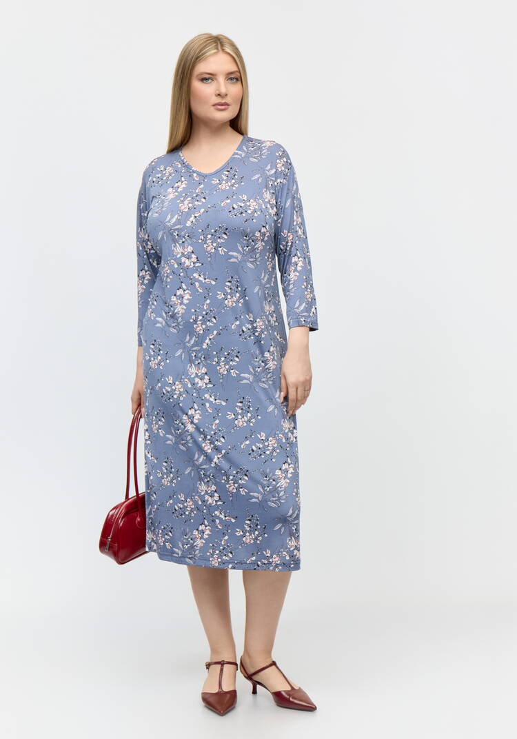 Платье Утончённый силуэт шир.  750, рис. 7