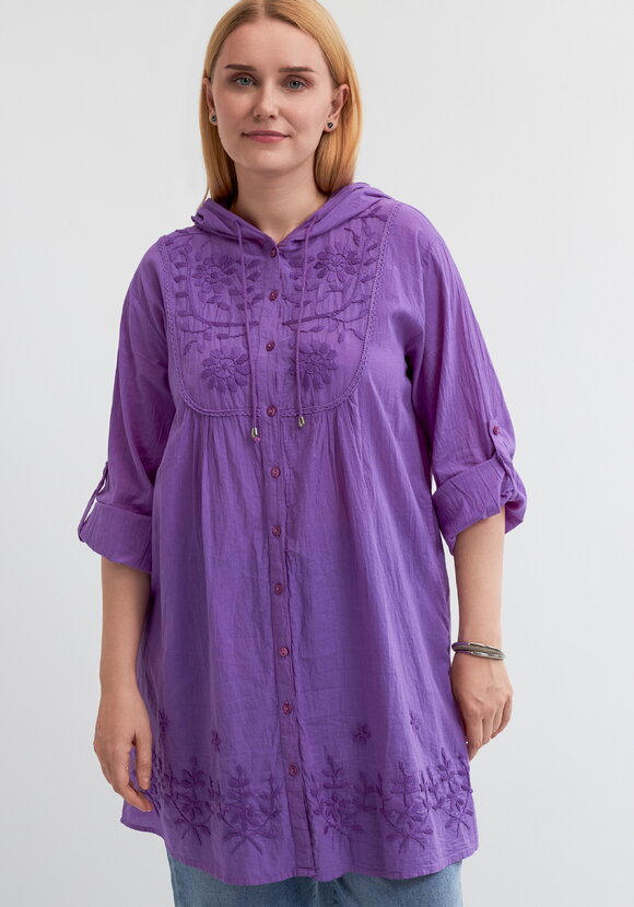 Блуза из индийского хлопка Анита шир.  580, рис. 1