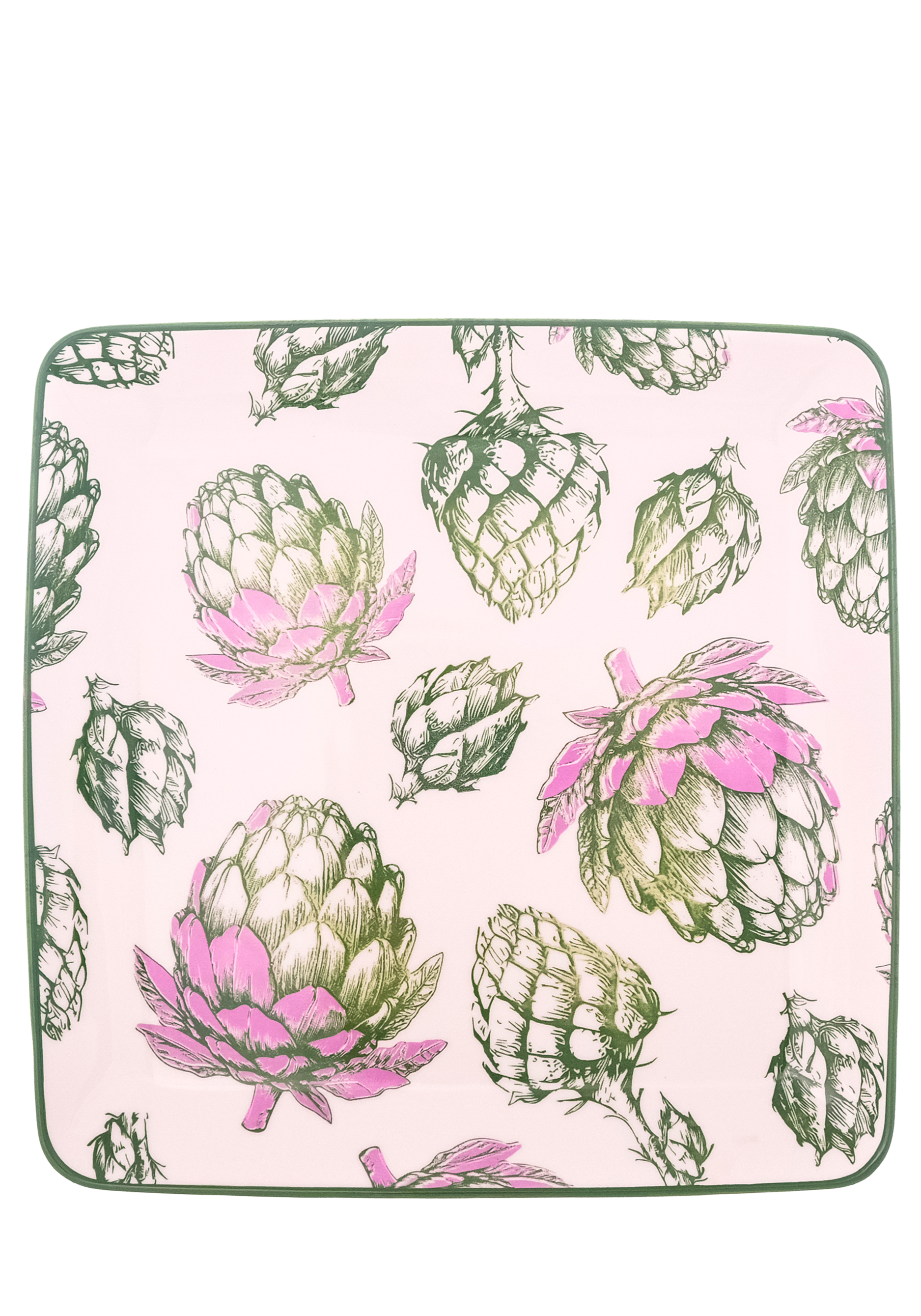 Блюдо квадратное "Королевский артишок"