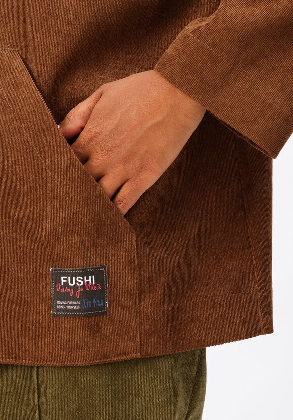 Куртка вельветовая с капюшоном шир.  580, рис. 23