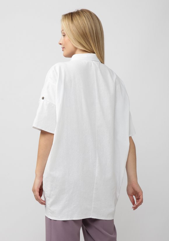Удлиненная рубашка женская Каролин шир.  580, рис. 13