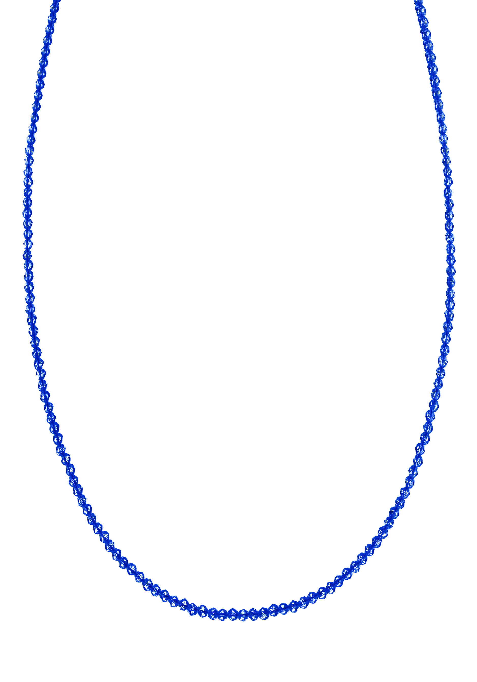 Колье "Чувственность" Каменная сказка, цвет синий, размер 48
