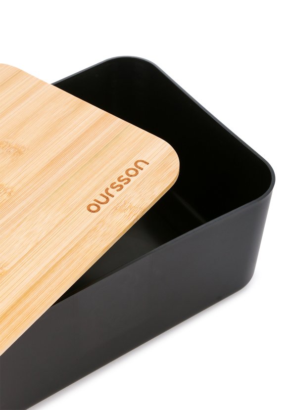 Хлебница с крышкой-доской 2 в 1 шир.  580, рис. 17