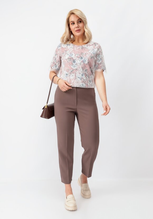 Брюки 7/8 со стрелками шир.  580, рис. 14