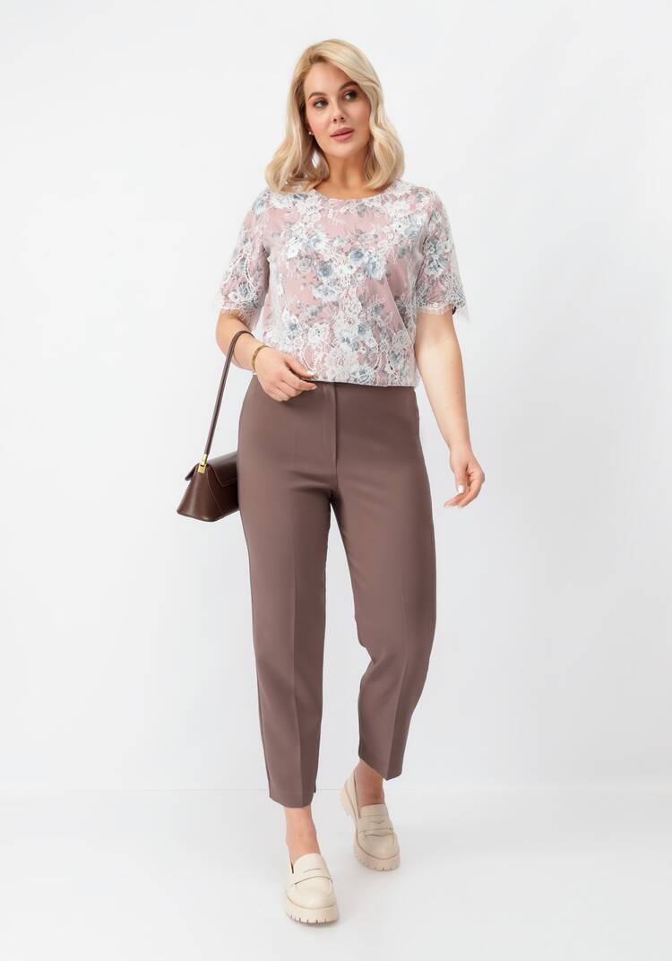 Брюки 7/8 со стрелками шир.  750, рис. 14