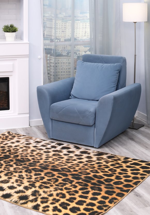 Ковер безворосвый  Модный принт шир.  580, рис. 1