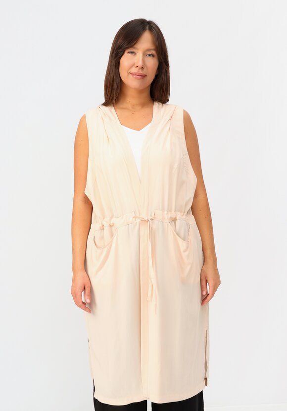 Жилет с капюшоном и карманами шир.  580, рис. 21