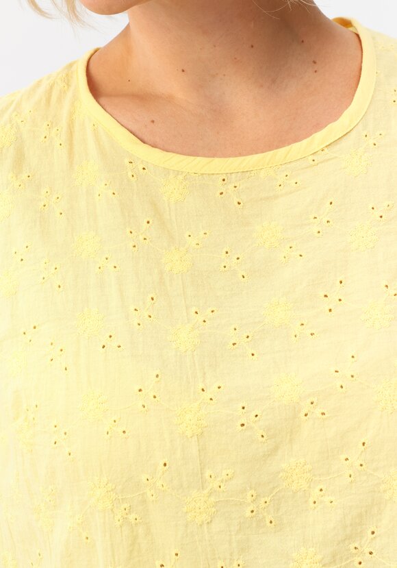 Майка ажурная из шитья с круглым вырезом шир.  580, рис. 13