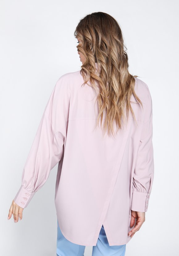 Блуза с принтом на кармане шир.  580, рис. 6