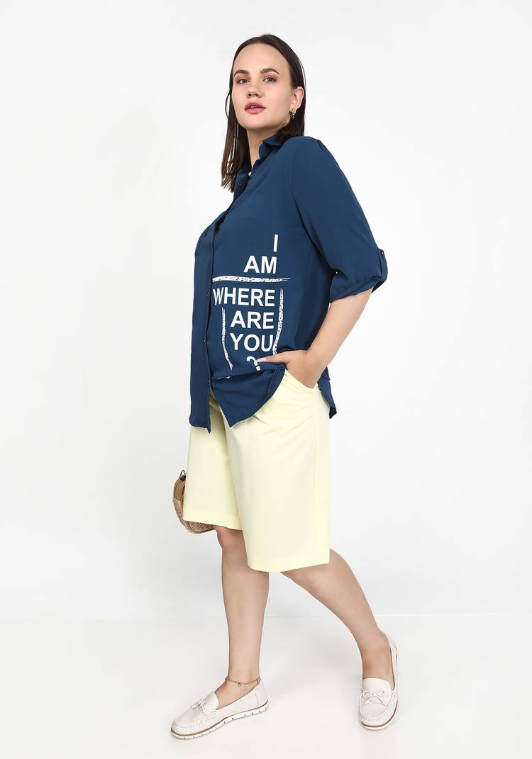 Блуза Любимые слова шир.  750, рис. 9