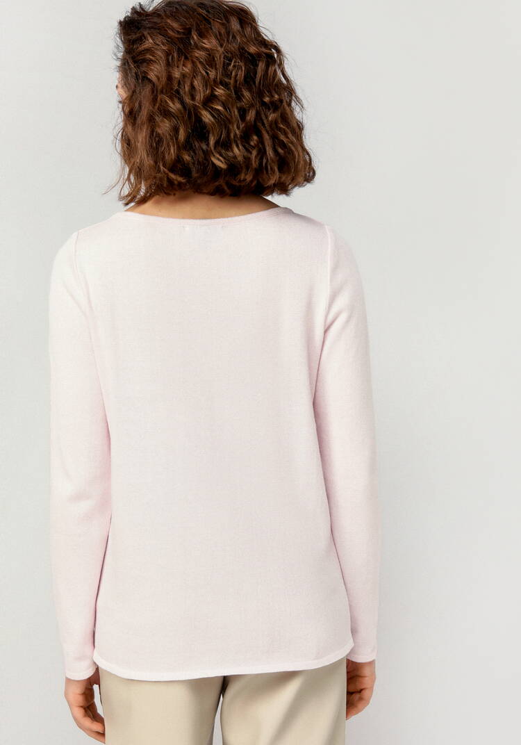 Джемпер свободный с горлом лодочкой шир.  750, рис. 29