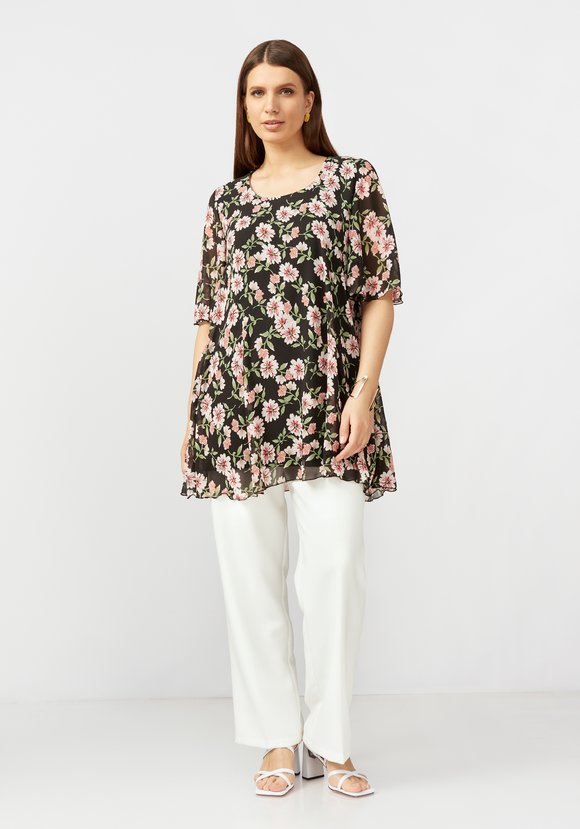 Туника свободного кроя Катрин шир.  580, рис. 2