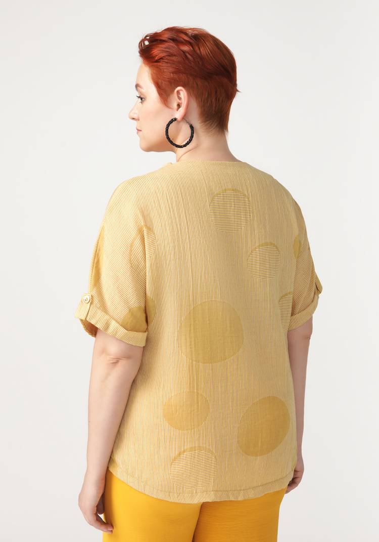 Блуза Повседневный уют шир.  750, рис. 3