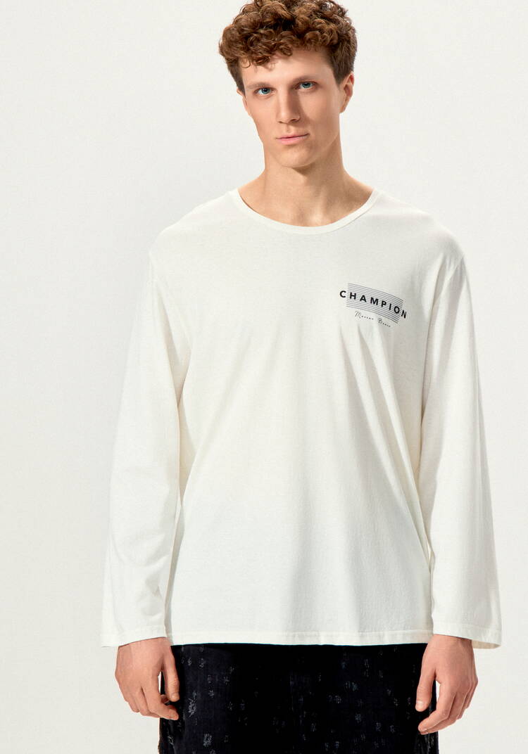 Лонгсливы с лаконичным принтом, 2 шт. шир.  750, рис. 23