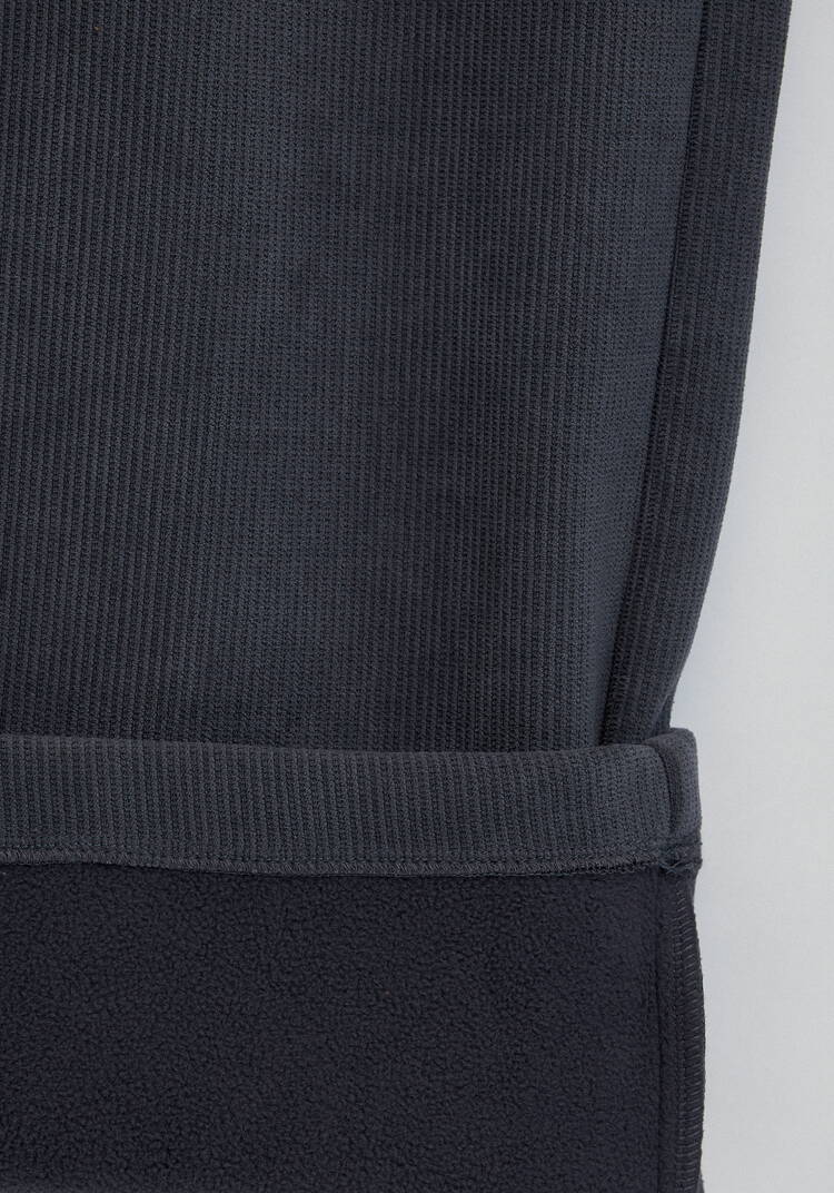 Брюки из микровельвета с начёсом шир.  750, рис. 22