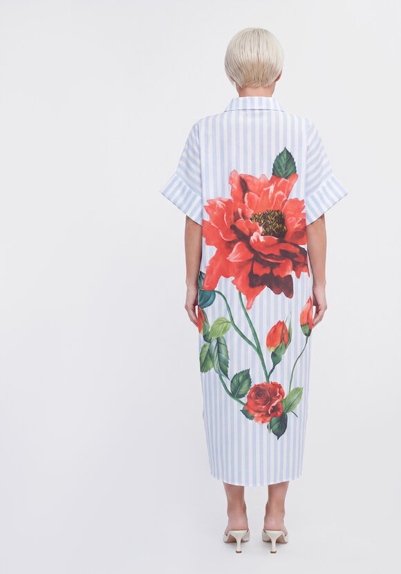 Платье Цветочное мгновение шир.  580, рис. 3