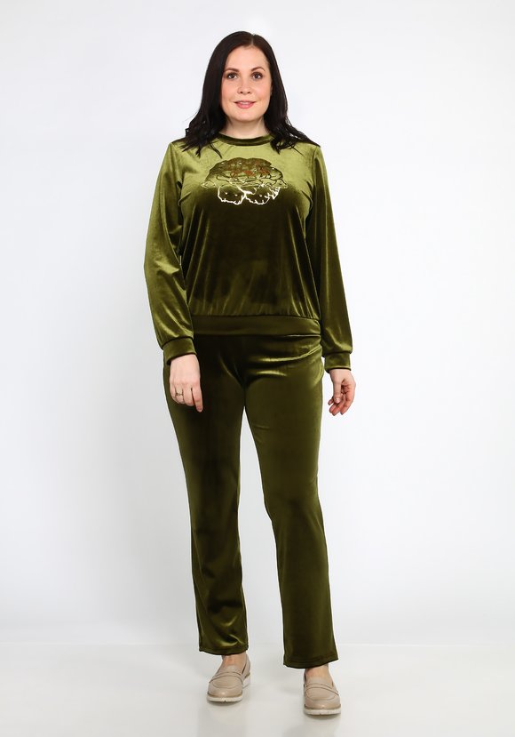 Костюм Бархатный шик шир.  580, рис. 1