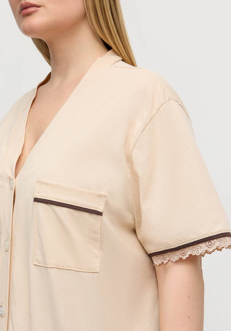 Костюм брючный Нежный рассвет шир.  750, рис. 13