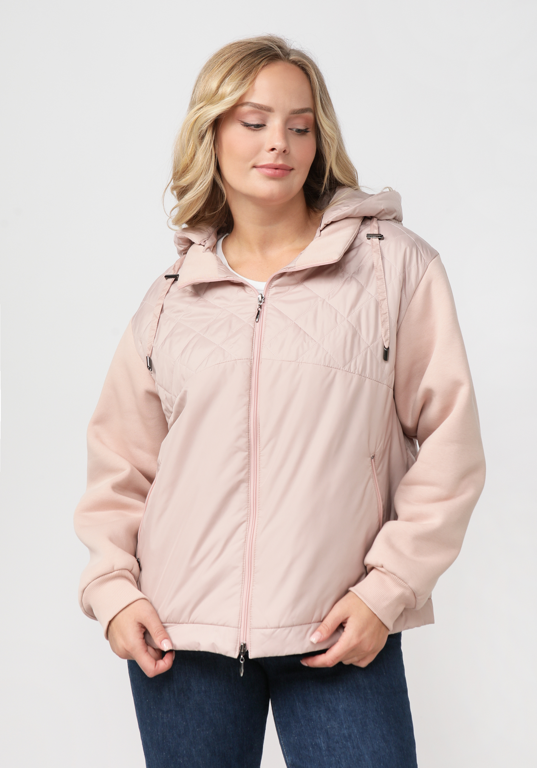 Куртка "Джэйден" Dizzy Way, размер 58, цвет розовый