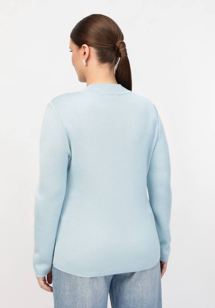 Джемпер с жемчугом и метанитью шир.  750, рис. 9