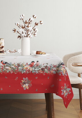 Скатерть Снегири