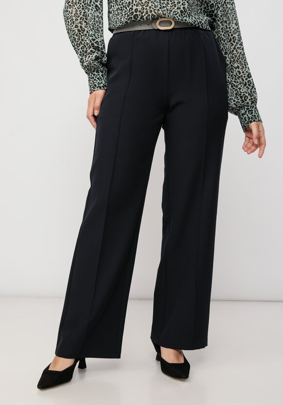 Брюки прямого кроя с комфортным поясом шир.  580, рис. 8