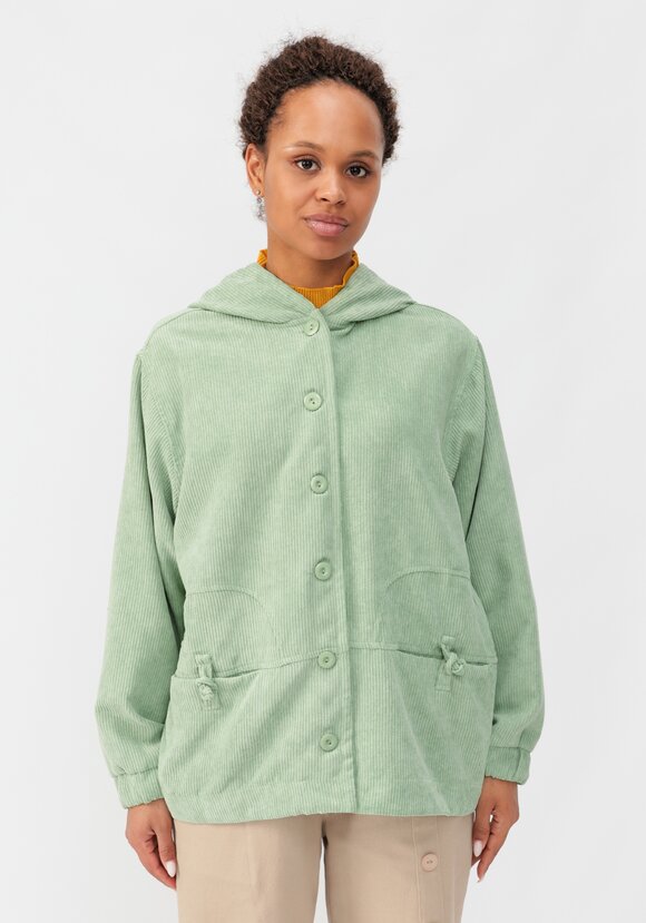 Ветровка из вельвета с капюшоном шир.  580, рис. 4