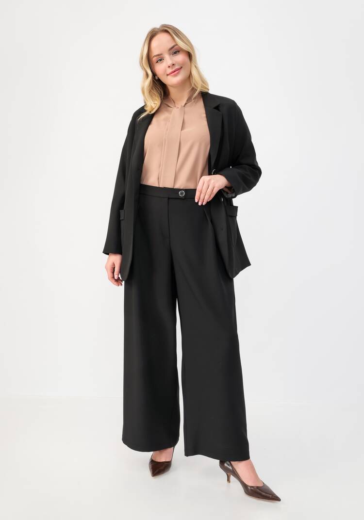 Брюки прямые от бедра шир.  750, рис. 7