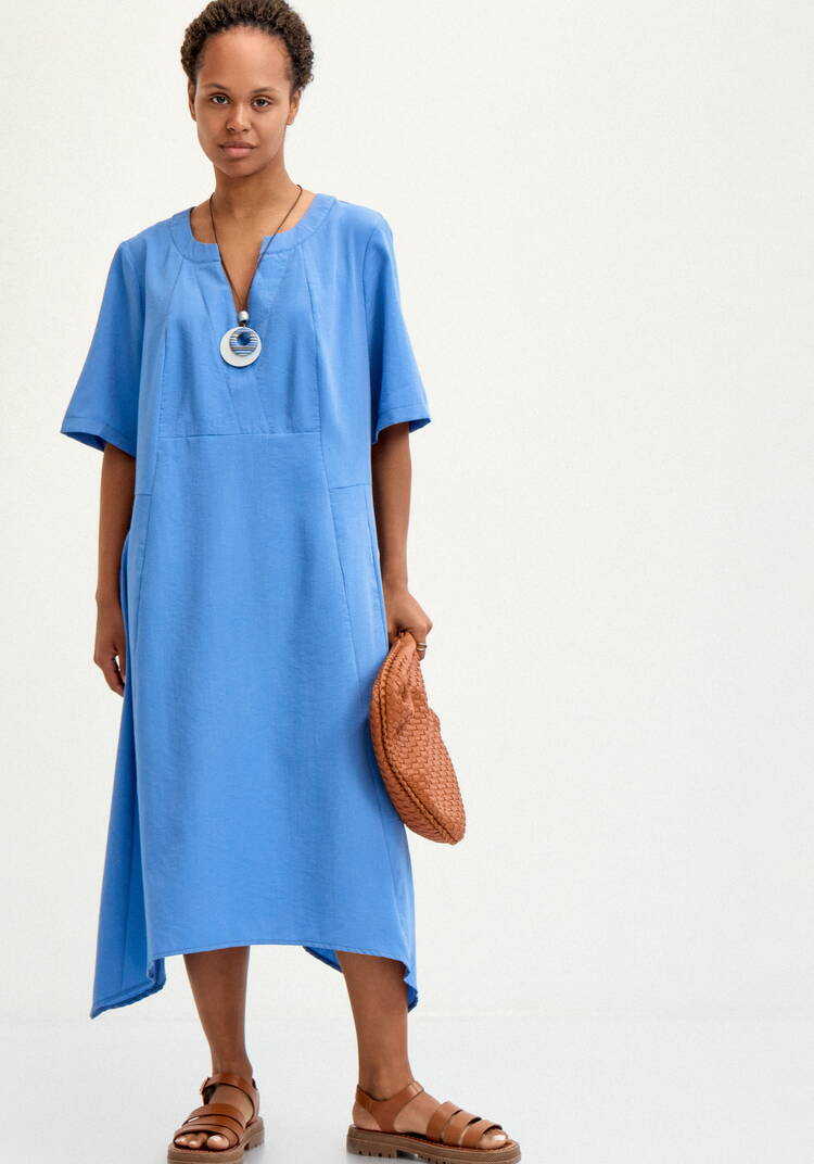 Платье свободного кроя с подвеской шир.  750, рис. 9