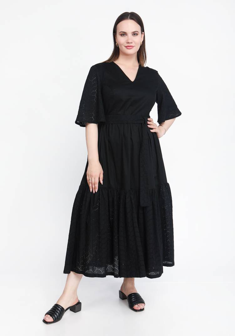 Платье из шитья шир.  750, рис. 1