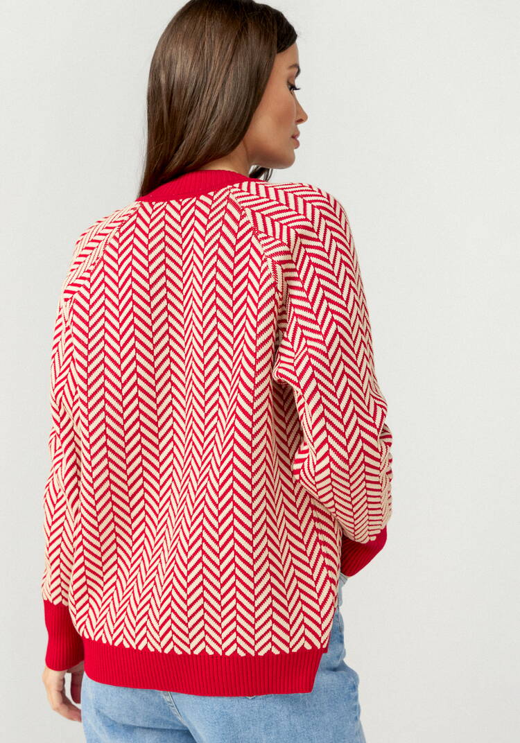 Бомбер женский на молнии с широкими манжетами шир.  750, рис. 24