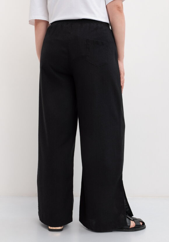 Брюки широкие на резинке со шнурком шир.  580, рис. 15