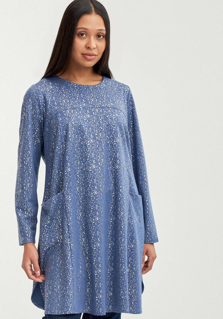 Туника с мерцающим напылением шир.  750, рис. 12