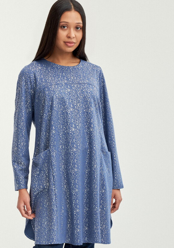 Туника с мерцающим напылением шир.  580, рис. 12