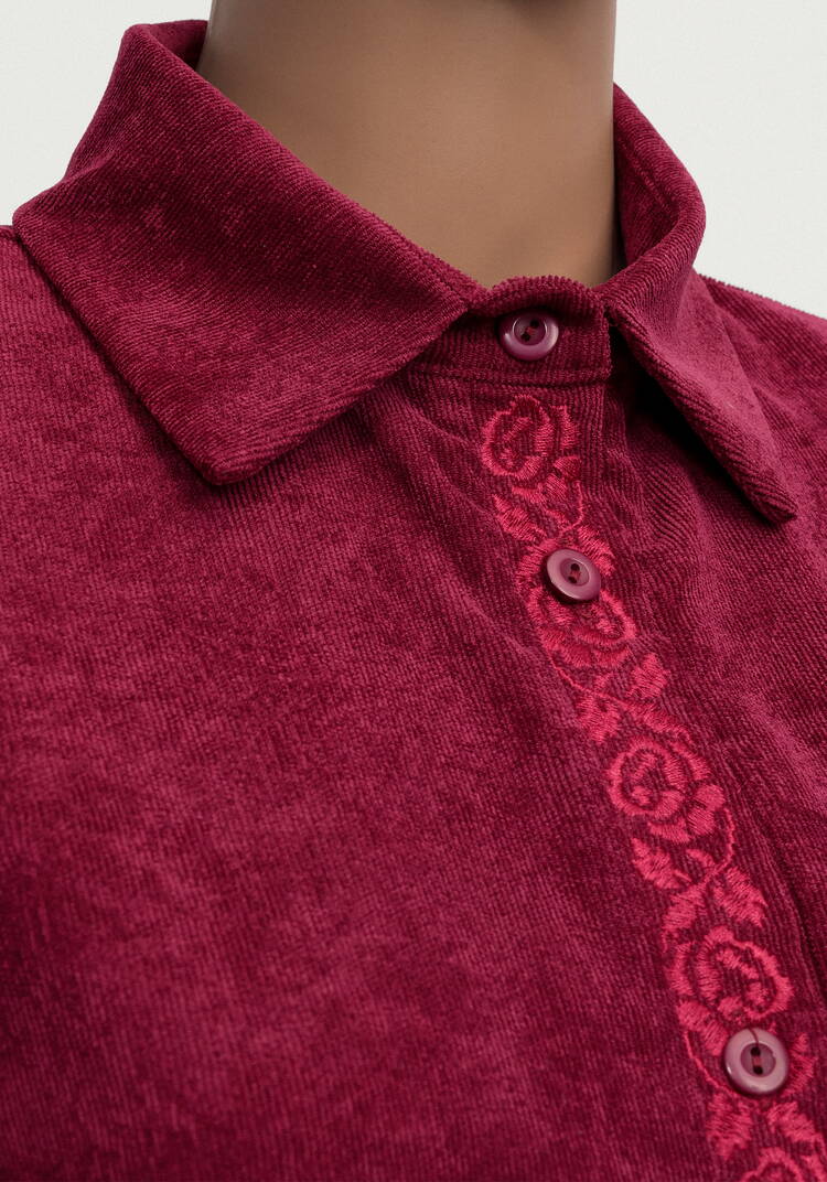 Рубашка с вышивкой Богемный шик шир.  750, рис. 5