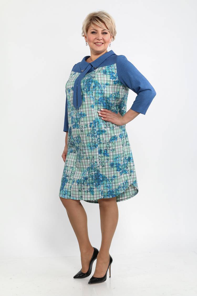 Платье Элегантный Силуэт шир.  750, рис. 6