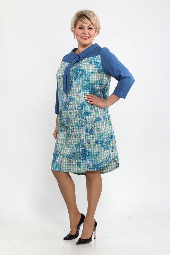 Платье Элегантный Силуэт шир.  580, рис. 6