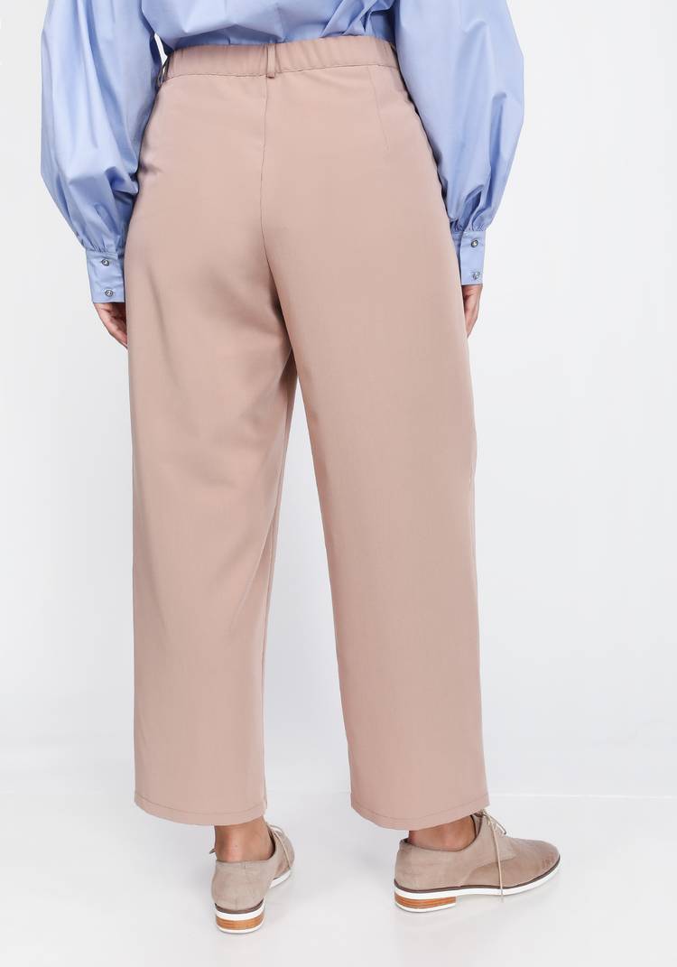 Брюки с защипами на талии шир.  750, рис. 6