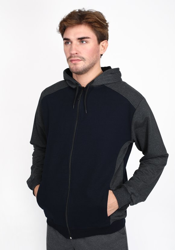 Толстовка мужская с капюшоном шир.  580, рис. 4