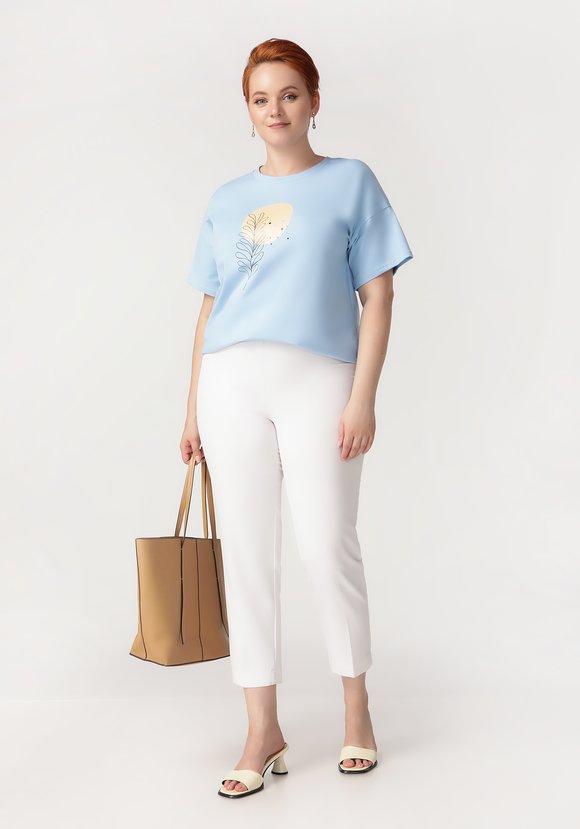 Футболка Базовая красота шир.  580, рис. 1