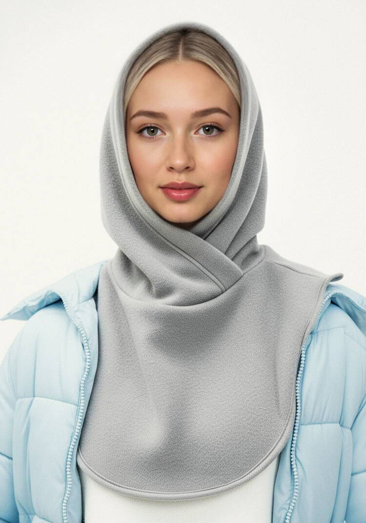 Капор с манишкой из флиса шир.  750, рис. 2